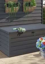 Extra Strong Metal garden Storage Box 350L