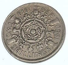 # C6711    GREAT BRITAIN     COIN,     FLORIN  1960