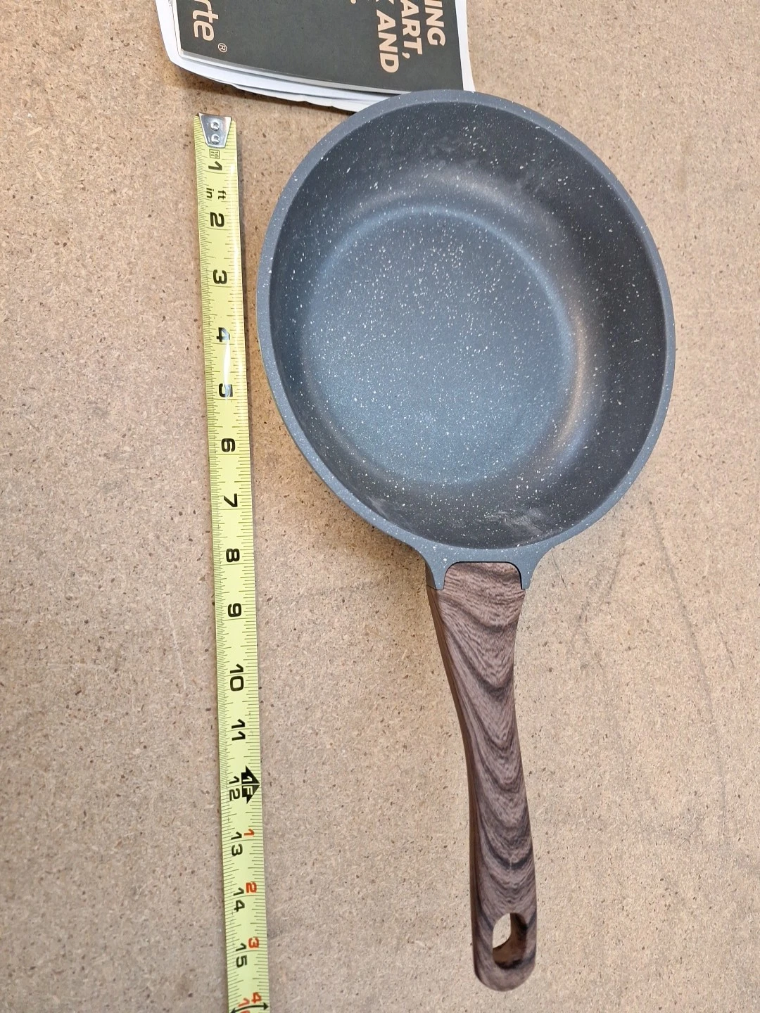 SENSARTE Nonstick Frying Pan Skillet, Swiss Granite Coating Omelette Pan, Hea...