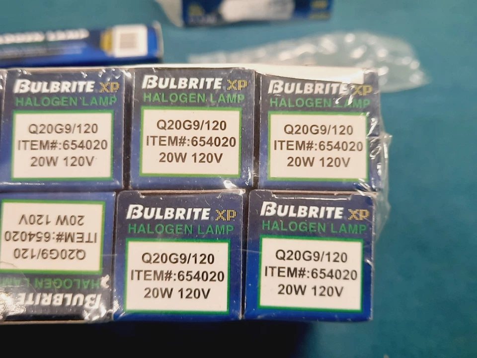 (15) Bulbrite 654020 Q20G9/120 Tubular T4 2-Pin Bi-Pin G9 20W 120V Clear 2700K - Image 4 of 4