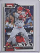 2026 Topps Series 1 #24 Nathan Church Rookie
