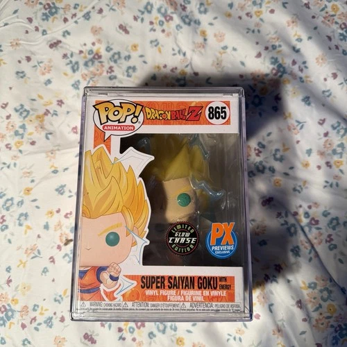 Funko Pop! Vinyl: Dragon Ball Z Super Saiyan Goku with energy (Chase) Glow  #865