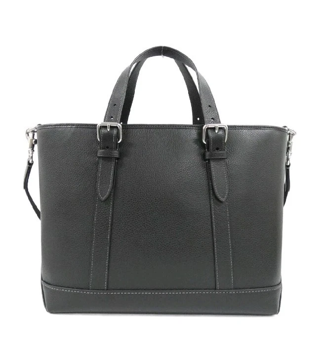 Bolso Bandolera Coach Warner Para Hombre en Cuero/Plateado/Negro CW213 NUEVO CON ETIQUETAS Foto 3 de 4