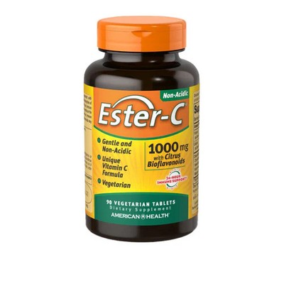 Ester-c With Citrus Bioflavonoids 1000 mg 90 Vegitabs By American Health