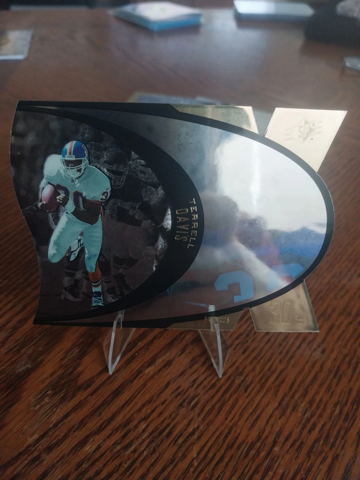 1997 SPx - Terrell Davis #SPX24 Gold Broncos