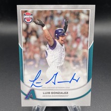 2026 Topps Industry Conference Baseball Luis Gonzalez On Card Auto DiamondBacks