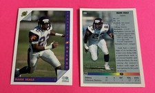 1992 Ultimate Trading Co. WLAF  Football #51 Mark Seals - Galaxy