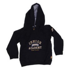 Steiff, Kapuzenpullover, Größe: 92, Blau, Print, Unisex (Kinder) #rLw