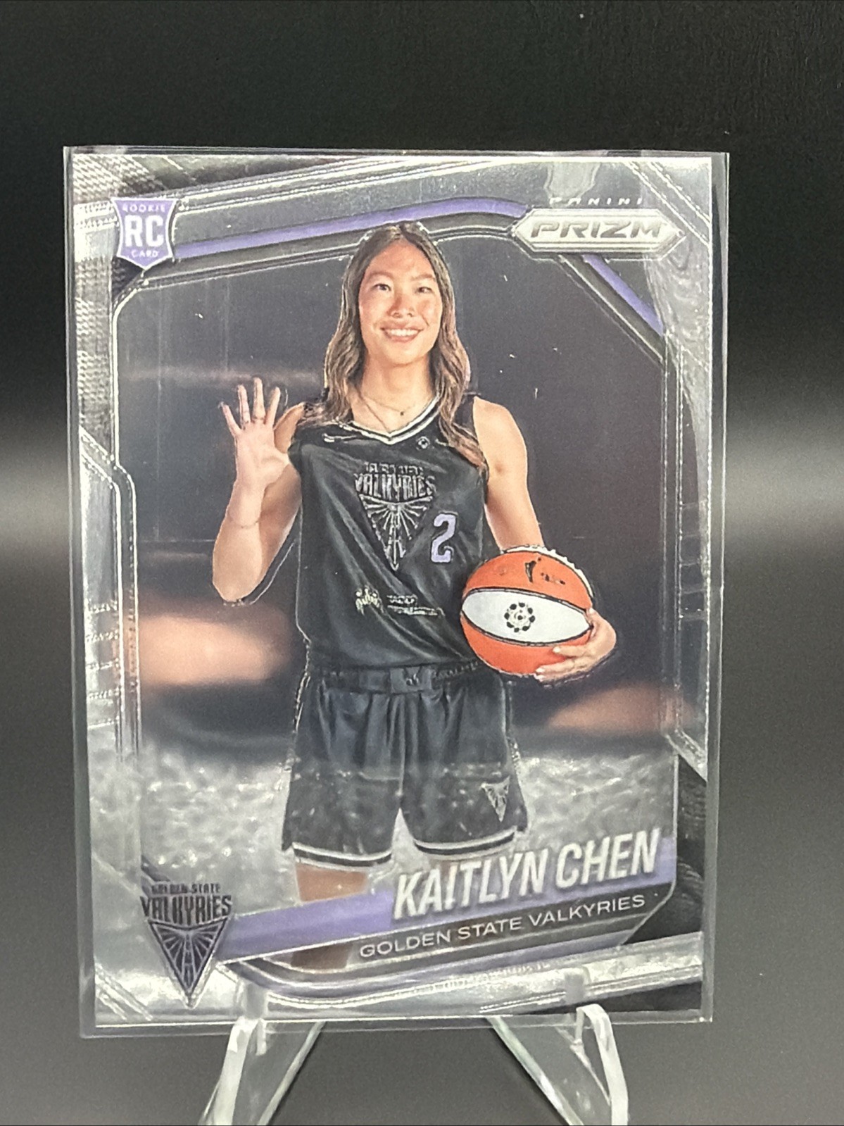 2025 Panini Prizm WNBA - Rookie Variation Kaitlyn Chen #143 (RC)