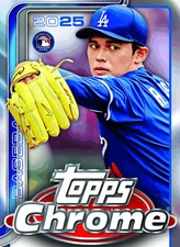 2025 Topps Chrome Baseball Base Cards COMPLETE YOUR SET - YOU PICK Cards #1-299