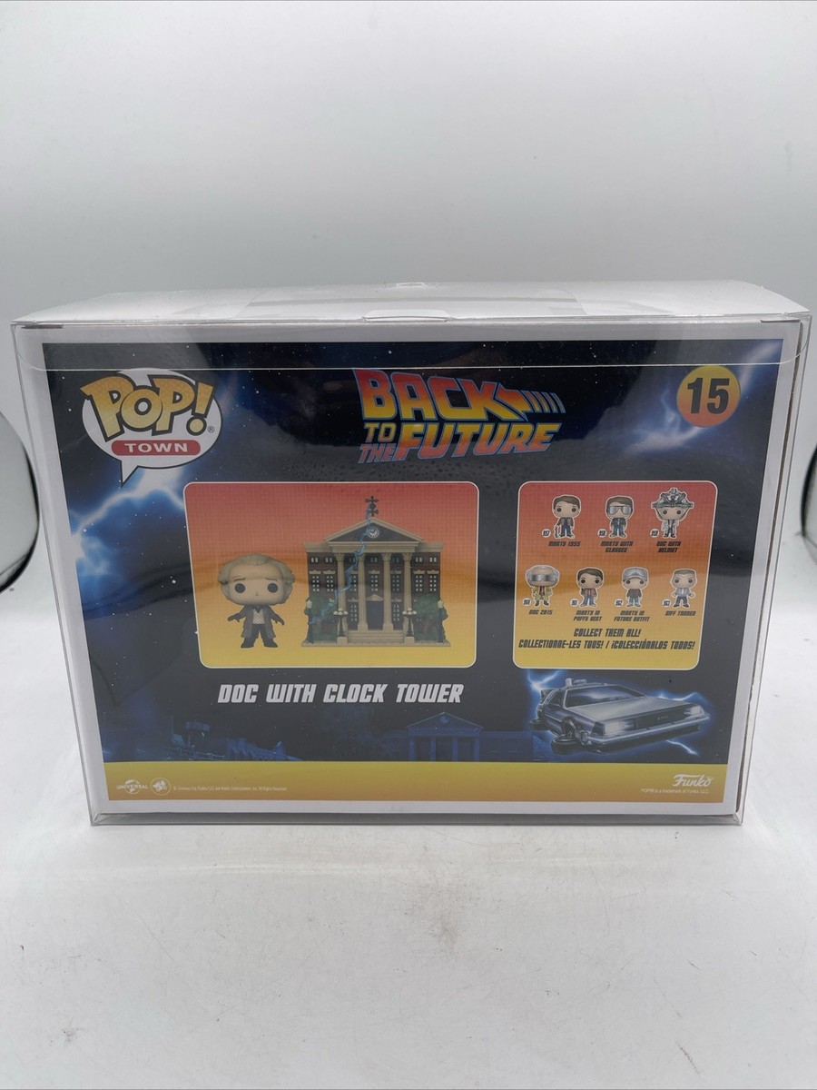 Funko Pop! Town: Back to the Future - Doc with Clock Tower