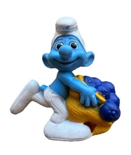 Collectible 2011 Peyo The Smurfs GREEDY PVC McDonald's Happy Meal Toy