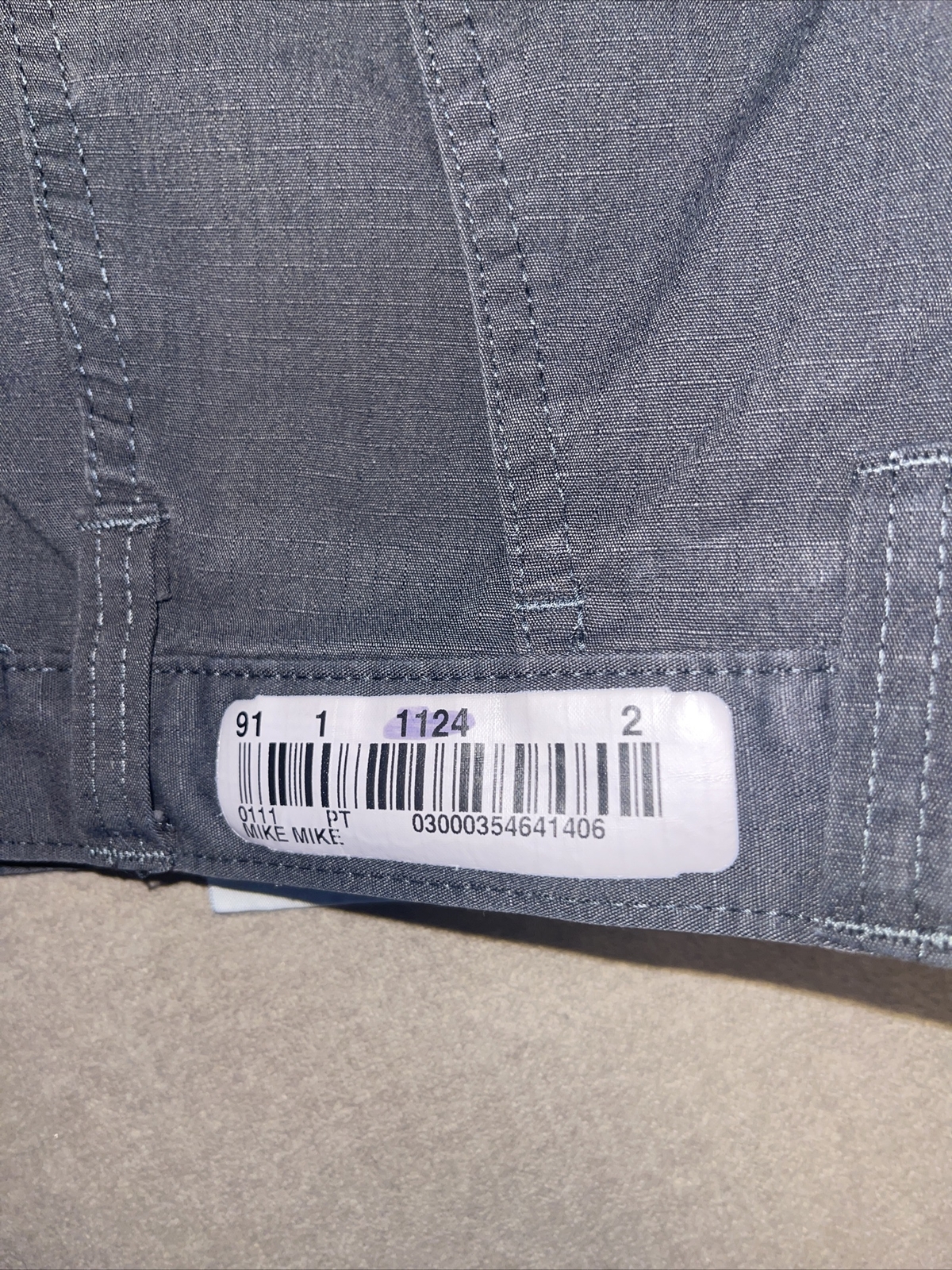 Carhartt 7453333 Mens 38X30 Gray Lightweight Boomponent Work Pants