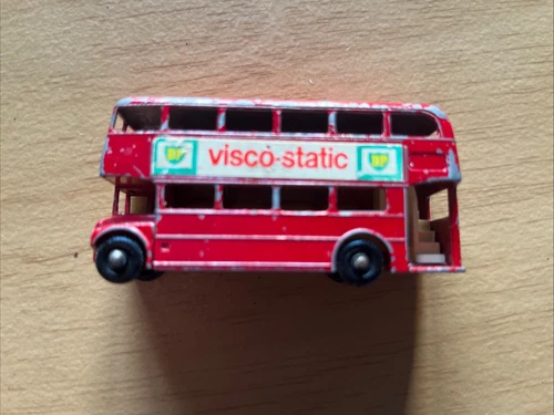 Matchbox Toy Bus: Red Routemaster Bus Series No.5 (Lesney)