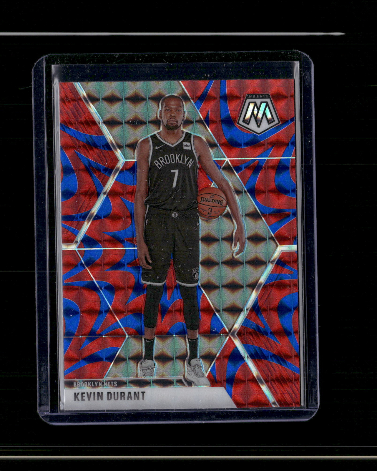 2019-20 Mosaic Kevin Durant Reactive Blue BL