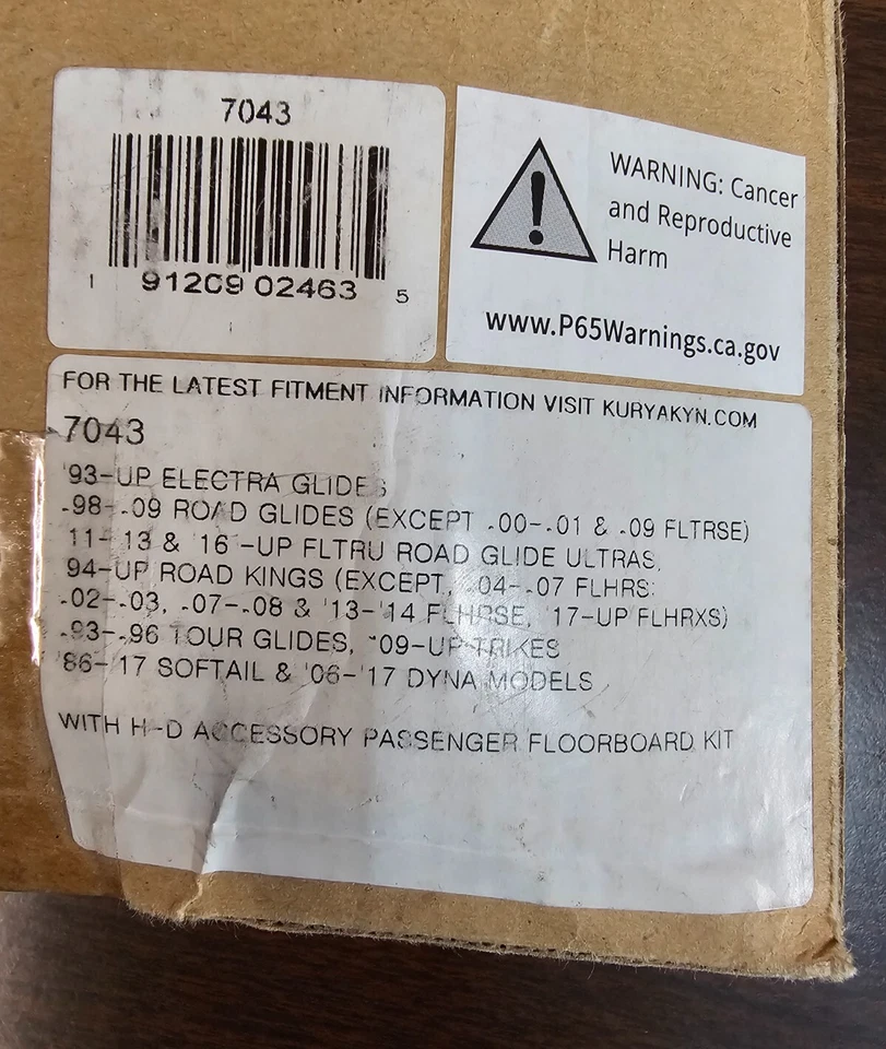 Clavijas de pie Kuryakyn parte # 7043 y 7044 Foto 2 de 2