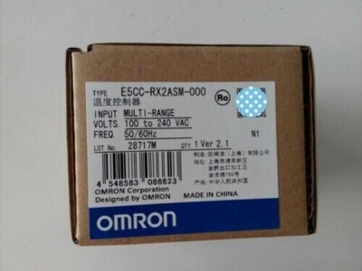 New In Box Omron E5CC-RX2ASM-000 Temperature Controller E5CC-RX2ASM-000