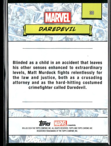 2024 Topps Chrome Marvel Base *Pick Your Card* - Picture 29 of 203