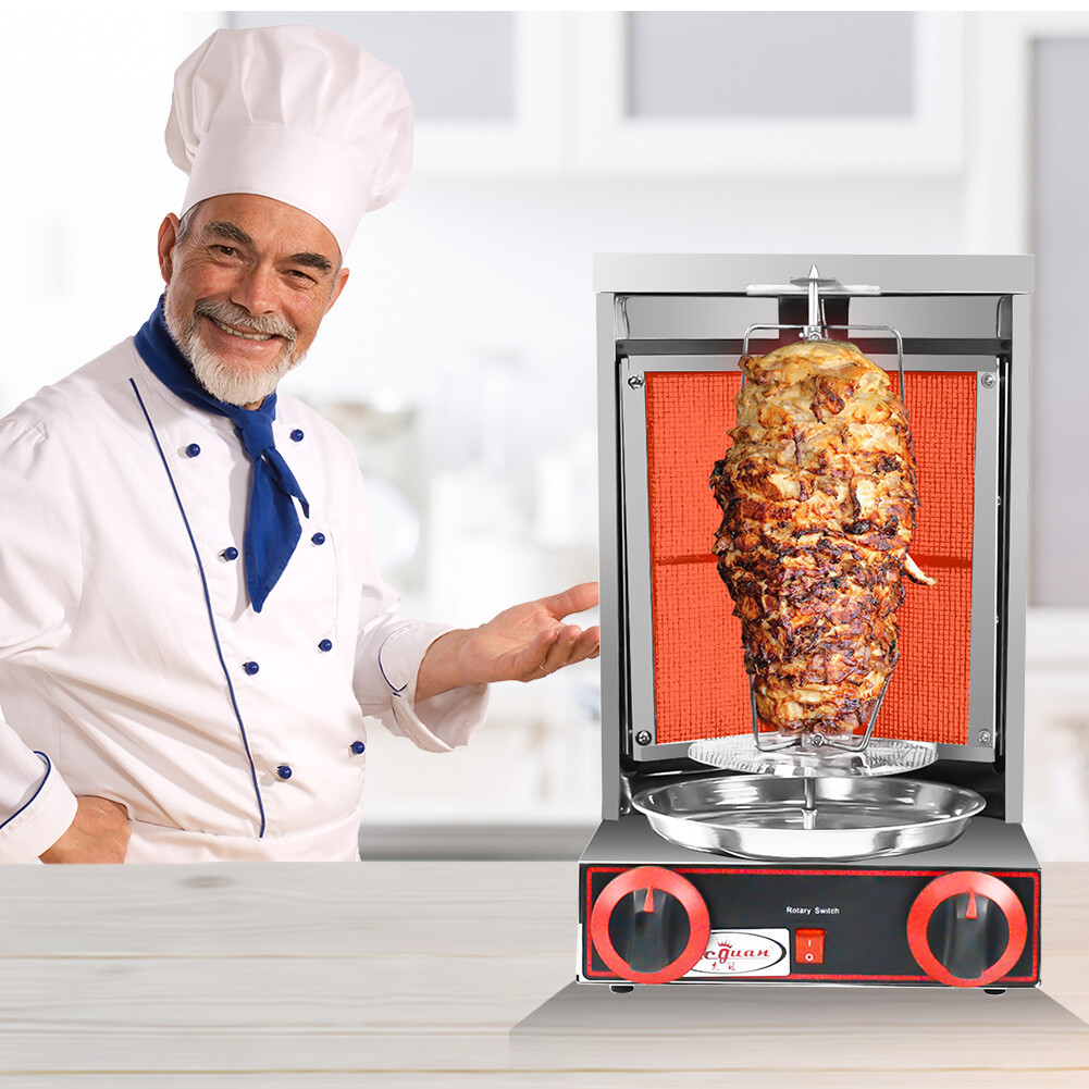 Shawarma Machine Commercial 3 Burners Shawarma Machine
