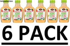 6 PACK - Madhava Organic Agave Five Low-Glycemic Sweetener, Non GMO - 16 oz.