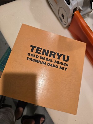 $390 Tenryu GMD-20324 Gold Medal 8'' Dado Blade Set