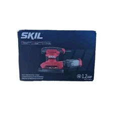 SKIL Multi-Function Detail Palm Sander 1.2 AMP SR232301 Micro-Filtration Black