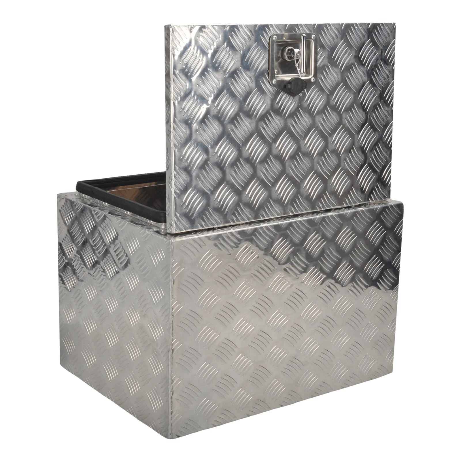 Aluminum 24 x17 x18'' Underbody Storage Tool Box Fit For RV Trailer Truck Pickup