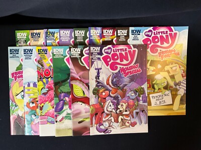 My Little Pony Friends Forever #1-14, 2015 Holiday Special, IDW, 2014 series