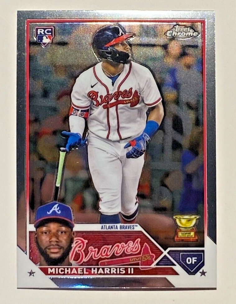 2023 Topps Chrome Baseball #79 MICHAEL HARRIS II RC
