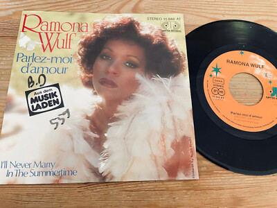 7'' Schlager Ramona Wulf - Parlez-Moi D'Amour (2 Song) ARIOLA JUPITER  WoC ptd