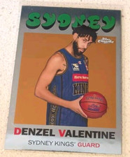 2023-24 Topps Chrome NBL  Denzel Washington 1971  TB-6 Sydney Kings