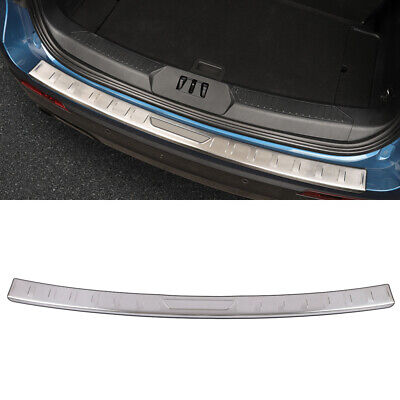 Steel Silver Outer Rear Bumper Protector Sill Plate for Ford Explorer