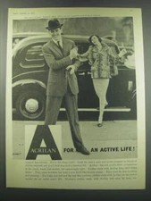 1957 Chemstrand acrilan Acrylic Fibre Ad - Acrilan for an active life
