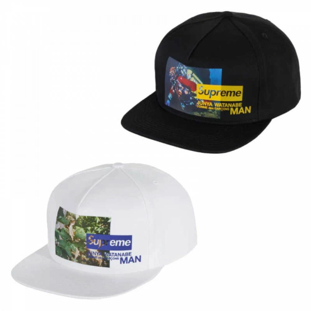 Supreme JUNYA WATANABE Comme des GARCONS MAN Nature 5 Panel Cap Fast Ship Japan