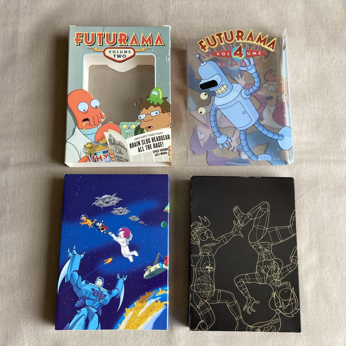 Futurama Original Seasons 1-7 (DVD Box 21-Disc Set) Animated