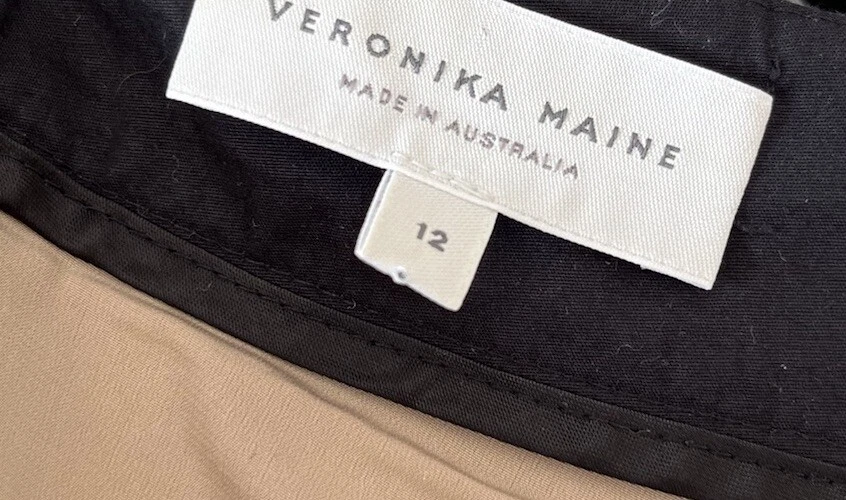 Veronika Maine Black Lace Layered Skirt - image 3 of 4