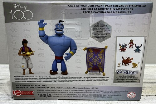 Disney Storytellers Aladdin Action Figuren Höhle der Wunder Pack - Brandneu - Bild 2 von 5
