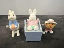 Hallmark Cards Easter working wind up toys Vintage Lot Of 3