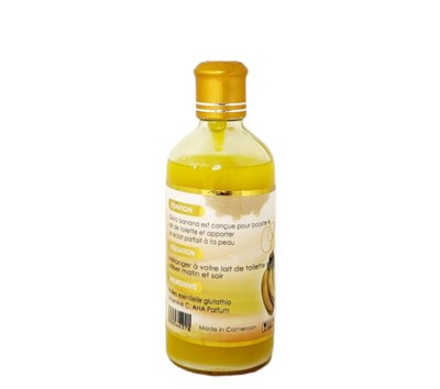 Lait Corporel éclaircissant Gluta Banana - 500 Ml - Anti-tâches, Réduit Les Vergetures - Exfoliant à L'extrait De Banane - Neuf, Valable Jusqu'en 2025
