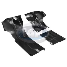 3PC HEATER CHANNEL TIN DEFLECTOR KIT VOLKSWAGEN T1 BUG BEETLE T2 BUS GHIA THING