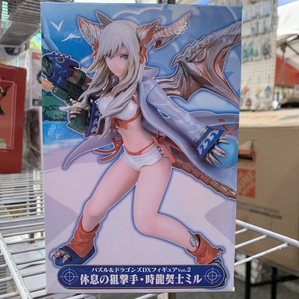 Puzzle & Dragons DX Sniper at Rest Myr Figure Vo. 2 Blue