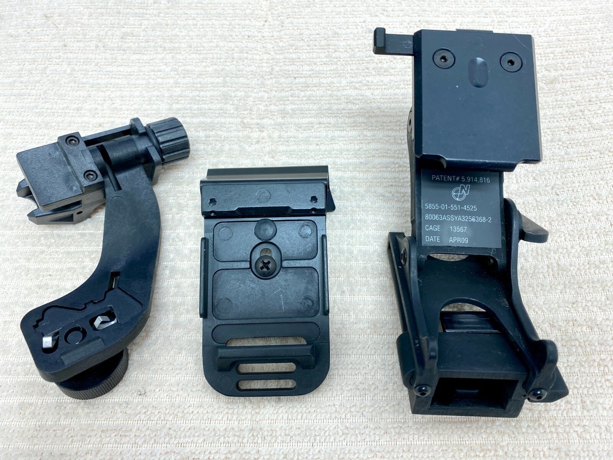 New Genuine USGI Norotos NVG Rhino Mount With Front Bracket And J