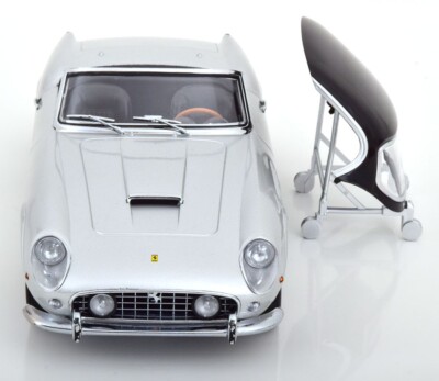Ferrari 250 GT California Spyder 1960 - KK-Scale 1/18 (Modèle Neuf, Gris Argent)