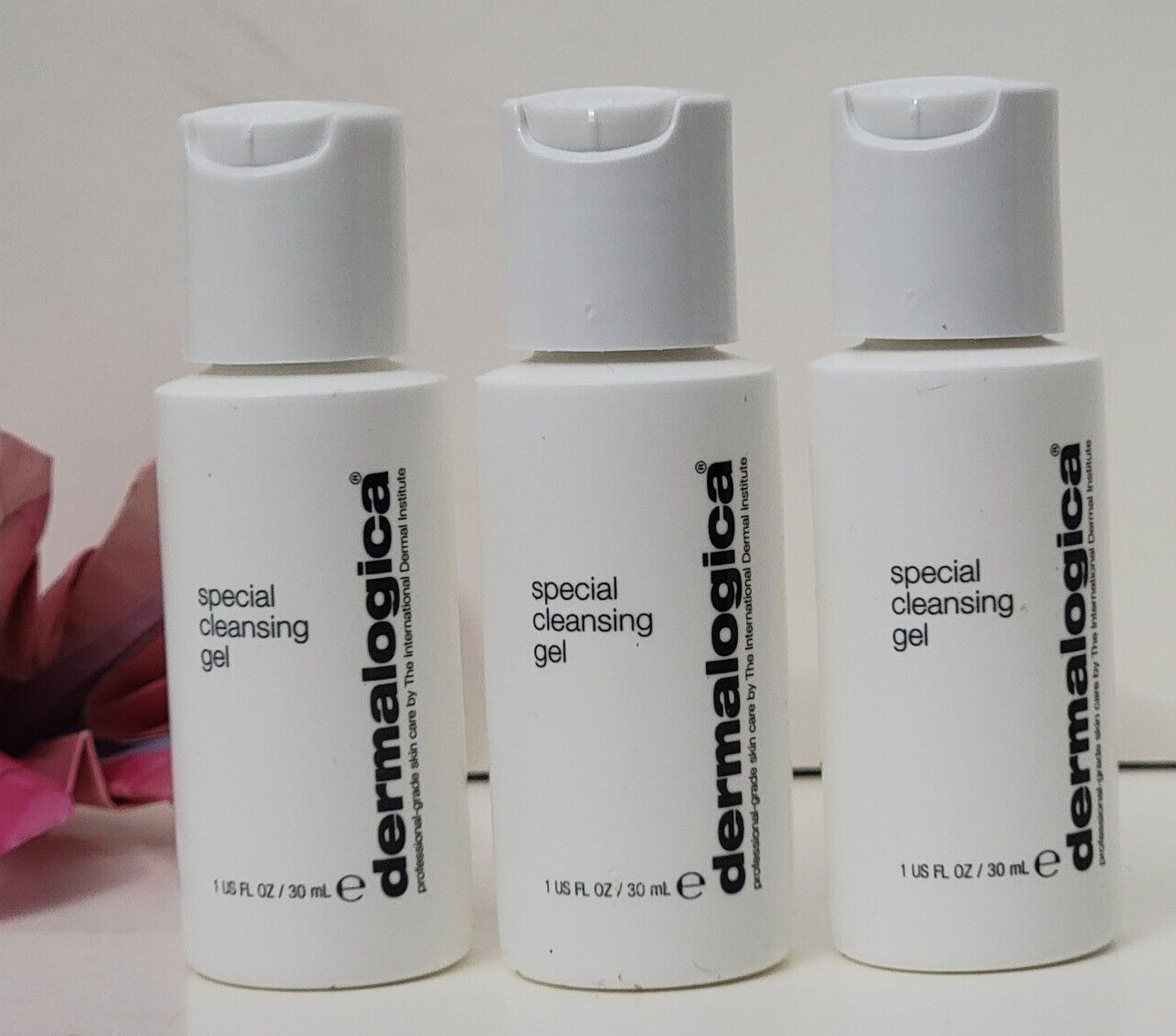 3 pk DERMALOGICA SPECIAL CLEANSING GEL 1 FL OZ / 30 ML TRAVEL SIZE