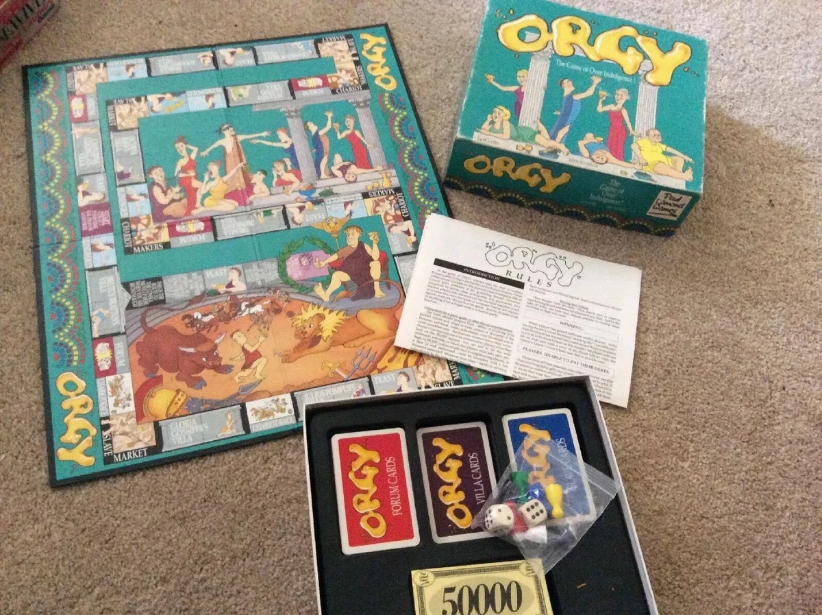 1989 Roman Empire Orgy BOARD GAME PAUL LAMOND Rare | eBay