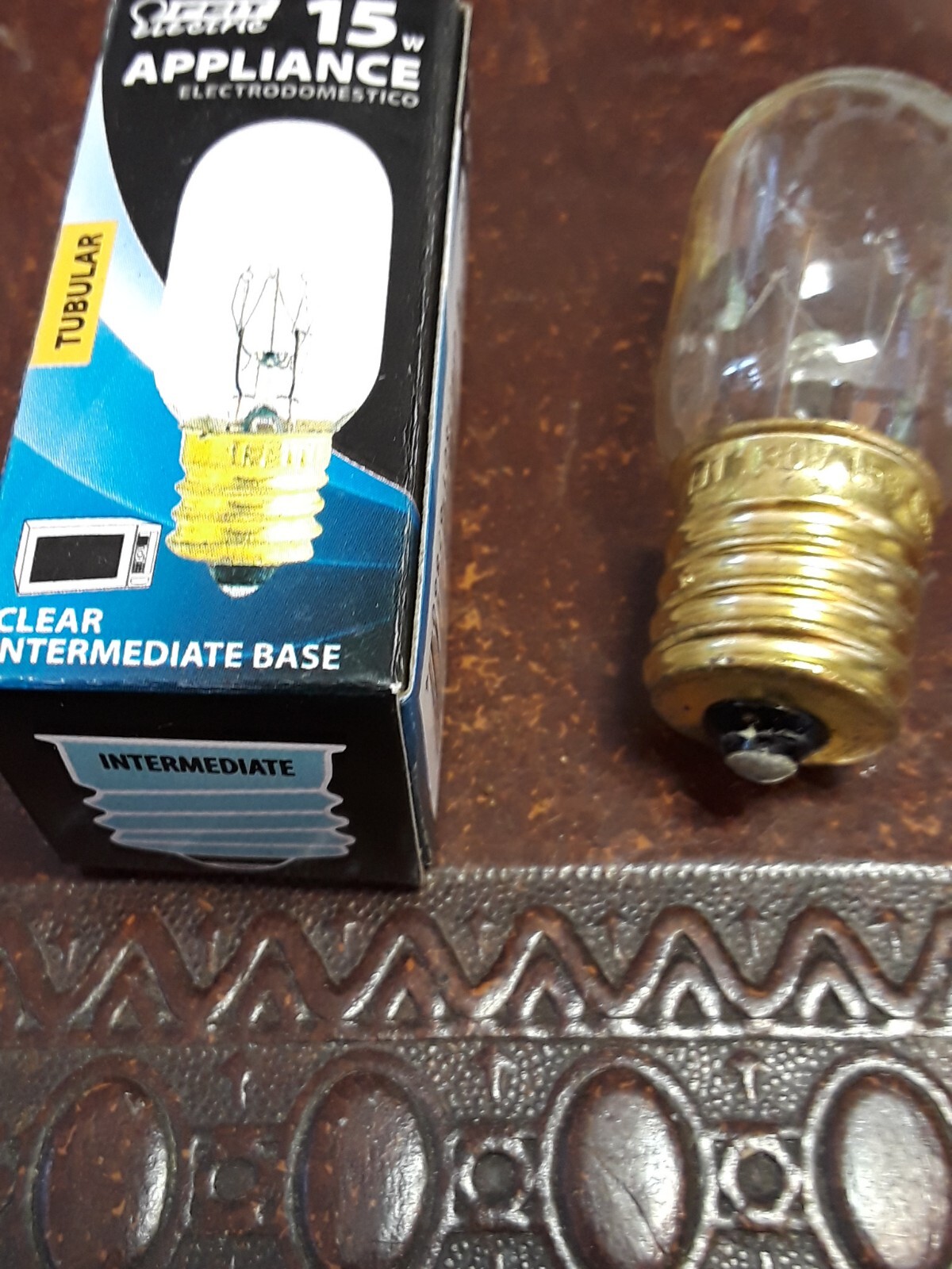 Feit Electric 15Watt Tubular Clear Light Bulb Lava Lamp, Appliance