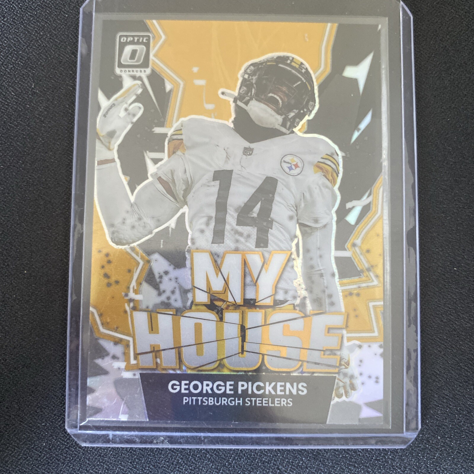 2022 Panini Donruss Optic - My House! Holo Prizm #MH-16 George Pickens (RC)
