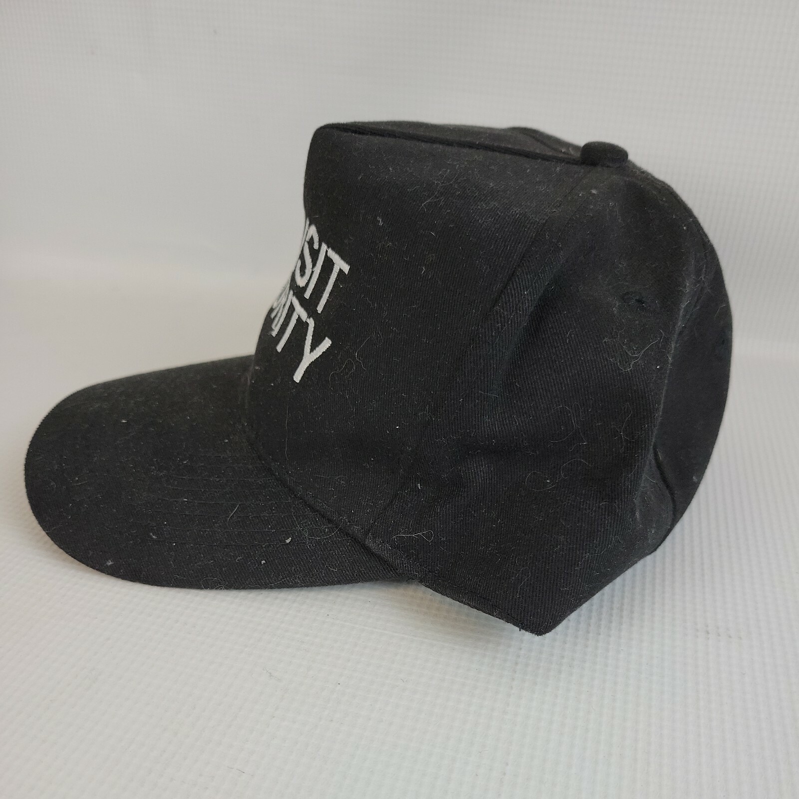 Transit Security Snapback Hat Black Baseball Cap … - image 3