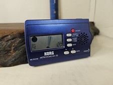 Korg MA-30 Compact Digital Metronome, Blue Tested Works Great