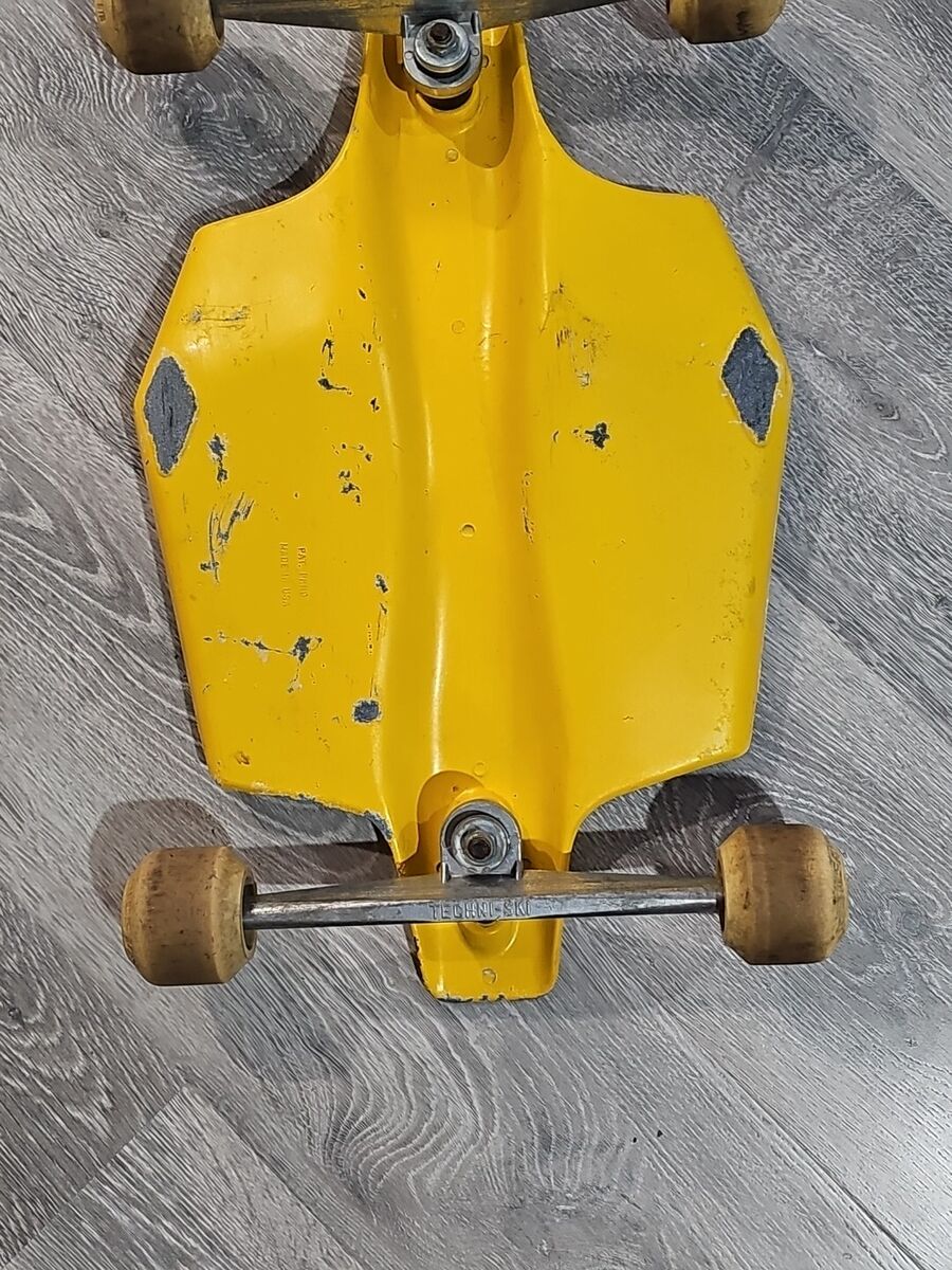 Old School Techni-Ski Magnesium Skateboard Down Hill Ski Old School Techni-Ski Magnesium Skateboard Down Hill Ski